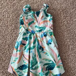 Old Navy Tropical Print Kids Dress